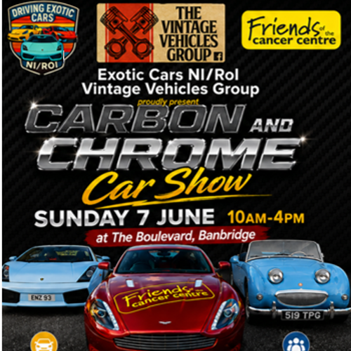 Carbon & Chrome Car show